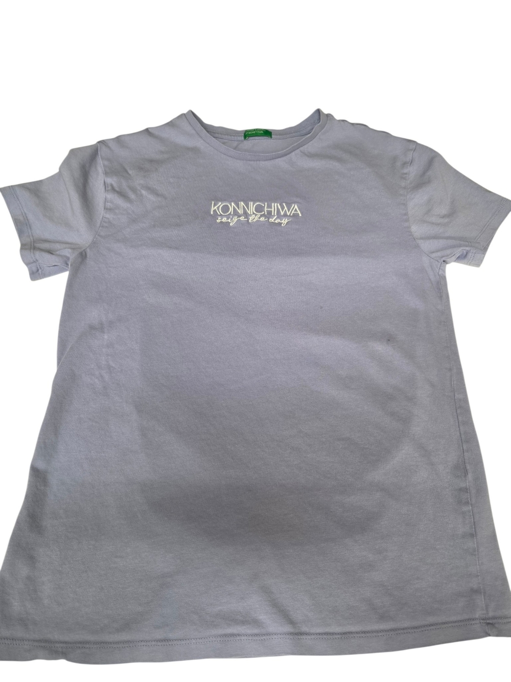 United Colors Of Benetton Light Lavender Graphic Tee